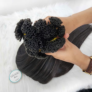 PREMIUM SDD Original vietnamita Virgen U Tip Extensiones de cabello Todos los colores 100% Cabello humano para mujeres Longitud 8 -32 pulgadas - Product Image 3