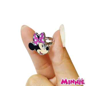 Anillos Ajustables de Aleación con Diseño de Mickey y Minnie Mouse, 150 Unidades, Venta al por Mayor en Caja, Envío Gratuito, Colección Oficial Licenciada por HER - Product Image 2