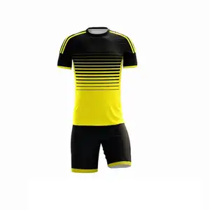 足球服套装批发廉价青少年足球服标志定制升华2 pcs运动足球服