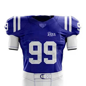 Uniforme de Fútbol Americano para Hombre, Diseño Moderno, Manga Corta, Transpirable, Tallas Grandes, Spandex/Poliéster, Impresión Digital - Product Image 3