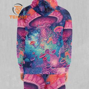 ชุดวอร์มการระเหิดของผู้ชายแบบพรีเมี่ยมเนื้อผ้าโพลีเอสเตอร์เนื้อเรียบกราฟิกตัวหนาและความสบายที่สมบูรณ์แบบสำหรับการออกกำลังกายหรือสวมใส่ทุกวัน - Product Image 4