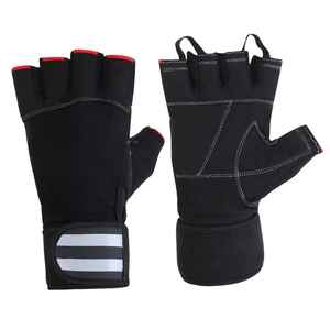 Soft material Anti-Slip Gym Fitness <b>Gloves</b> Custom Workout-Use Leather <b>Weight</b> Lifting <b>Gloves</b> OEM Service Gym Fitness <b>Gloves</b> - Product Image 6