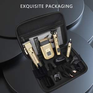 Cortadora de Pelo Profesional Inalámbrica 4 en 1 con Pantalla LED, Juego de Recortadora para Hombre, Cuchillas de Acero Inoxidable, IPX7, 2500 mAh, para Afeitar - Product Image 3