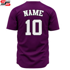 Uniforme de Béisbol Casual de Poliéster con Diseño Personalizado e Impresión por Sublimación Completa, Ropa Deportiva al por Mayor - Product Image 2