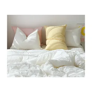 [Habbyndeco] Màu Pastel và sự mềm mại cảm thấy shucream cao cấp 80 bông sắc tố rửa giường rửa Pad 280x210