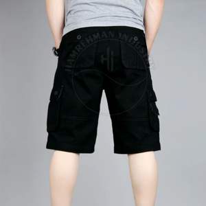 Shorts en coton décontractés pour hommes avec multi-poches Streetwear personnalisé Design en maille Ensembles de shorts cargo multi-poches à la mode pour hommes - Product Image 4