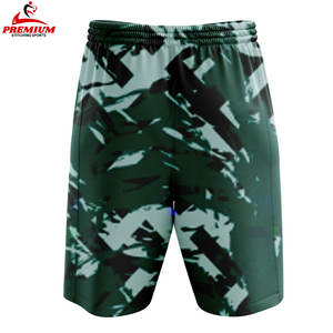 Pantalones Cortos Deportivos de Malla Personalizados de Primera Calidad, Diseño Personalizado, Doble Capa, para Hombre, para Gimnasio, Verano, Sublimación - Product Image 2