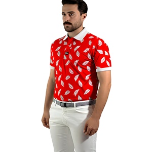 Sudadera Deportiva Casual para Hombre, Tejida, con Estampado 3D, Logotipo Personalizado, Sostenible, de Secado Rápido, Transpirable, 100% Poliéster, para Club de Golf - Product Image 3