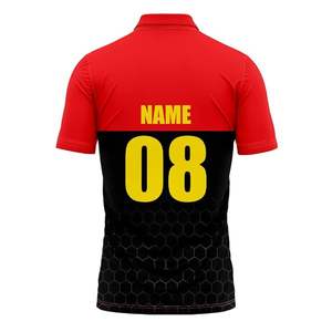 Top Calidad Nuevo Diseño Sublimación Cricket Jersey Nuevo Modelo Transpirable Equipo Cricket Jerseys Set - Product Image 5