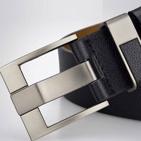 Ceinture en cuir de haute qualité pour hommes, nouvelle conception de boucle, ceinture de taille tendance pour le travail et les occasions décontractées