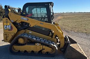 Cargadora compacta Cat 275 XE con accesorio de trituración forestal, máquina de construcción compacta de alto rendimiento para trabajos pesados - Product Image 6