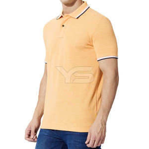 Jersey de algodón/Spandex para hombre, camiseta de golf para Polo, diseño personalizado, logotipo de tu propia marca, venta al por mayor, novedad - Product Image 2