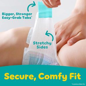 Pañales Pampers - Baby Dry - Talla 4, 186 Unidades, Pañales Desechables Absorbentes para Bebés (El Empaque Puede Variar) - Product Image 5