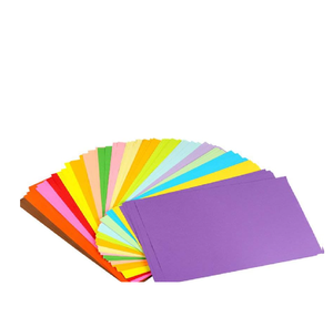 Papel artesanal de color Kulay Na Papel en tonos brillantes mixtos para proyectos de bricolaje y uso escolar suministro a granel barato disponible - Product Image 6