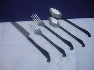 Fil torsadé flexion couverts de luxe ensemble de couverts en acier inoxydable 304 vente en gros personnalisé élégant cadeaux de fête d'affaires classique - Product Image 6