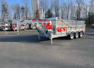 Remolque agrícola de descarga hidráulica de servicio pesado de alta calidad con nuevos componentes - Product Image 5