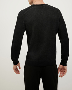 Pull sweat de luxe pour hommes pull coupe ajustée 100% coton doux pour les tricots d'hiver avec broderie et Logo personnalisés - Product Image 2