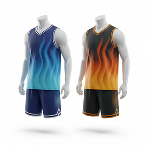 Uniforme Deportivo de Baloncesto Personalizado de Alta Calidad 2026 |   Sublimación Completa |   Venta al por Mayor |   100% Poliéster |   Secado Rápido |   Sin mangas - Product Image 5