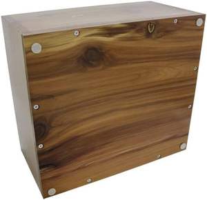 Urnas conmemorativas de cremación para cenizas humanas, caja de urnas de madera para adultos, hombres y mujeres, urna de cremación de cedro para cenizas, madera de cedro - Product Image 2