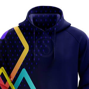 เสื้อฮู้ดผู้ชายผ้าฟลีซโพลีเอสเตอร์สำหรับฤดูหนาว มีกระเป๋า พิมพ์ลายตามสั่ง ดีไซน์ใหม่ คุณภาพสูง ขาย - Product Image 4