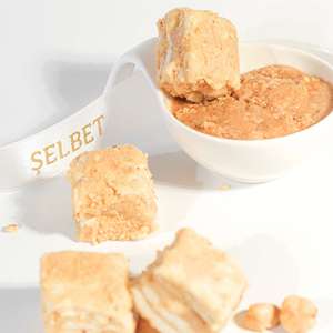 Delicias Turcas Más Vendidas – Lokum de Chocolate Blanco y Avellanas, Calidad Premium, Suave y Cremoso, Dulce Gourmet, Empaque a Granel - Product Image 1