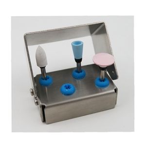 Boîte de stérilisation pour fraises en acier inoxydable 4/6/8 trous porte-fraises dentaires - Product Image 2