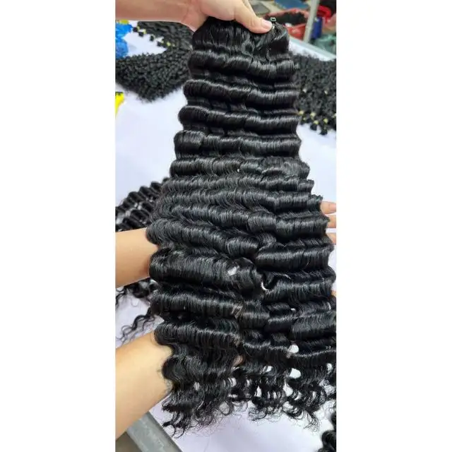 Groothandel Hete Verkoop Vietnam Bruine Golvende Prebonded Inslag Hair Extensions Maagdelijke Menselijke Haarverlenging Voor Jou