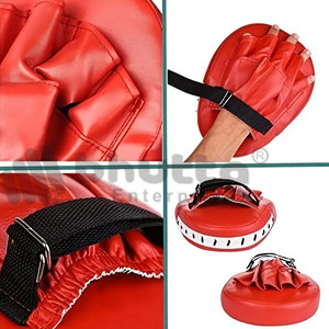 ถุงมือ MMA พลาสติกสั่งทำพิเศษ Winning Focus Mitts แผ่นรองฝึกซ้อมแบบโค้งสำหรับมืออาชีพ OEM คุณภาพสูง ป้องกันความชื้น - Product Image 6