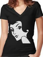 Kaos Wanita Kaos Katun Halus Wanita Pakaian Sehari-hari Kuliah Kaos 100% Katun Beat