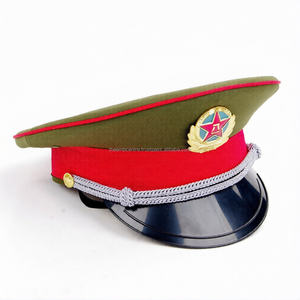 Casquette blanche uniforme de haute qualité avec insigne de lingot casquettes en gros Epeaked prix bon marché personnalisé à vendre - Product Image 4
