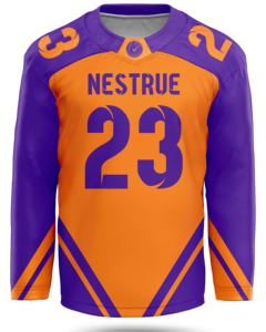 Maillot de hockey sur glace personnalisé pour hommes et femmes, uniforme d'équipe, tissu respirant durable, maillot de sport personnalisé avec nom et numéro - Product Image 2