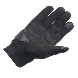Heavy Duty Winter Riding Leather Motorbike <b>Gloves</b> Reinforced Finger Areas Perforated Panels Wrist Strap Waterproof <b>Touchscreen</b> - Product Image 4