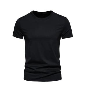 Camisetas de Verano para Hombre de Buena Calidad, Diseño Sólido, Corte Regular, Transpirables, Manga Corta, Estilo Casual, Talla 5XL - Product Image 5