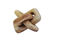 Accessoires de décoration intérieure modernes style ferme en bois de pin, motif végétal, pour mur, 2 pièces, Noël, chaîne à 3 maillons de qualité