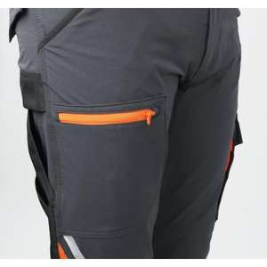 BETA Pantalón de Trabajo Elástico Multibolsillo Gris Antracita-Premium Workwear - Product Image 4