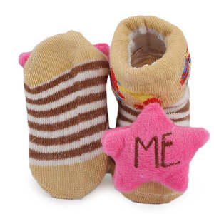 Newborn <b>Booties</b> - Brown - Product Image 2