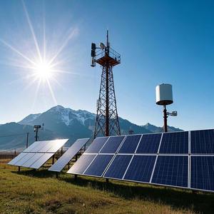 Kit de panneaux solaires empilables Plug and Play, système d'énergie solaire hybride hors réseau extensible pour résidentiel avec stockage de batteries - Product Image 1