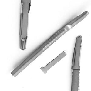 Herramienta de implante dental profesional TUV Certificado de acero inoxidable Clase III Colector quirúrgico recto/curvo Instrumento manual - Product Image 5