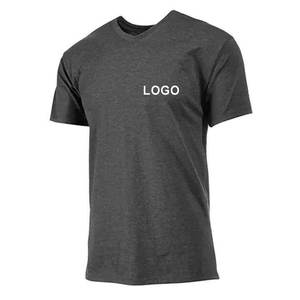 Camisetas de Hombre Elegantes y a la Moda, Logotipo Personalizado Impreso, Ropa Casual, Color Sólido, 100% Algodón Peinado, Alta Calidad, Venta al por Mayor - Product Image 5