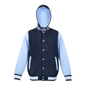 Vente en gros de veste universitaire streetwear d'extérieur pour femmes avec logo personnalisé veste de baseball letterman vêtements d'extérieur à la mode à la mode - Product Image 6
