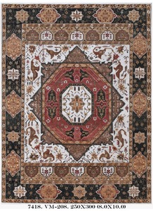 พรมเปอร์เซียโบฮีเมียนแบบผูกปมมือพรมขนแกะนิวซีแลนด์พรมติดผนังกันสนิมสำหรับใช้ในบ้านดีไซน์ตามสั่ง - Product Image 3