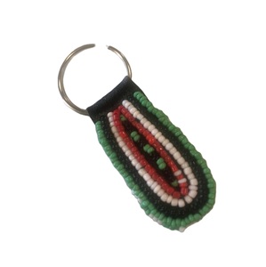 Llavero Bordado con Cuentas de Semillas, Diseño Personalizado, Llavero Bordado con Cuentas de Semillas Elegante para Uso Diario - Product Image 5