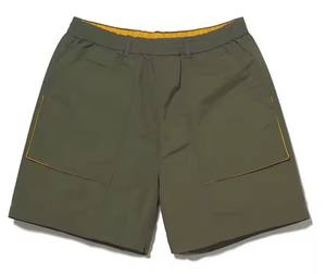 Venta caliente de los hombres de cintura media pantalones cortos de gimnasio de algodón de primera calidad de secado rápido transpirable personalizable estilo de calle ecológico sólido - Product Image 3