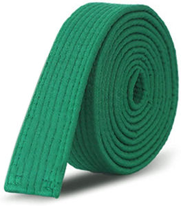 Cinturón de Karate de Algodón 100% Ligero y Personalizable de Alta Calidad, Cinturones de Entrenamiento de Artes Marciales de Cintura Alta Unisex, Servicio OEM Personalizable - Product Image 1