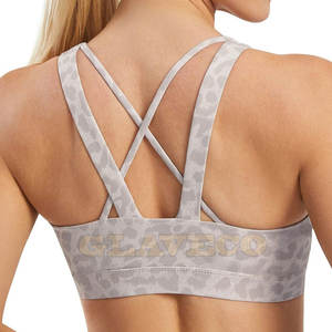 Nouveauté Meilleur prix Soutien-gorge de sport pour femmes Dernier design Logo frontal personnalisé Taille plus respirante Haute tenue - Product Image 2