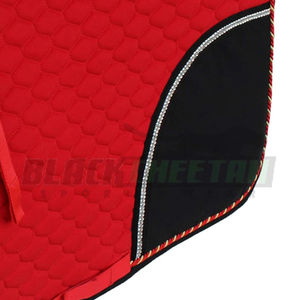 Superventas BLACK CHEETAH SPORTSWEAR Almohadilla de sillín de caballo de calidad premium Forro de polialgodón Outshell de algodón Ajuste cómodo - Product Image 3