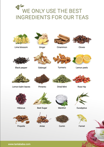 กล่องชาเปลือกมะนาวเคอร์คูมาพร้อมสารต้านอนุมูลอิสระก้อนชาโพลิสจากตุรกี - Product Image 6