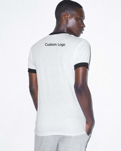 เสื้อยืดผ้าฝ้าย/ใยไผ่พิมพ์ลายริงเกอร์ แห้งเร็ว ระบายอากาศได้ดี - Product Image 6