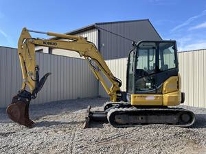 Excavadora Kobelco SK55SRX-6E 2018 con Motor Yanmar, Caja de Cambios, Bomba y Rodamientos - Product Image 2