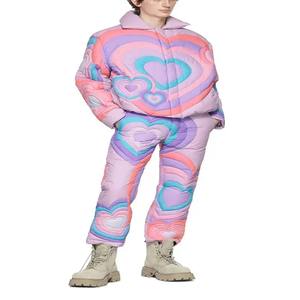 Veste d'hiver matelassée surdimensionnée pour homme de qualité supérieure, fermeture éclair, impression de logo personnalisée, doublure matelassée douce, matériau en toile - Product Image 3